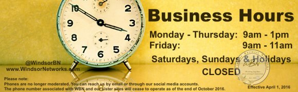 WBN Business Hours