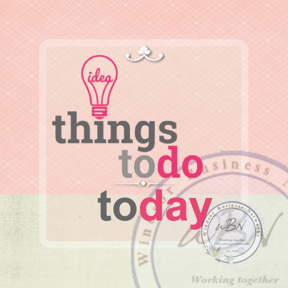 Things-to-d0-today