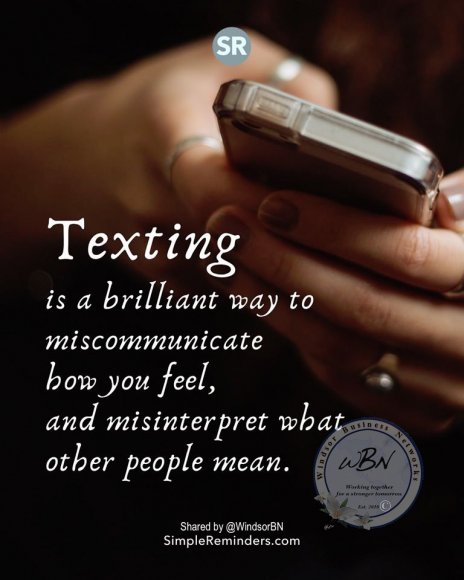 texting