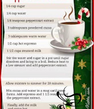 Starbucks DIY Peppermint Mocha