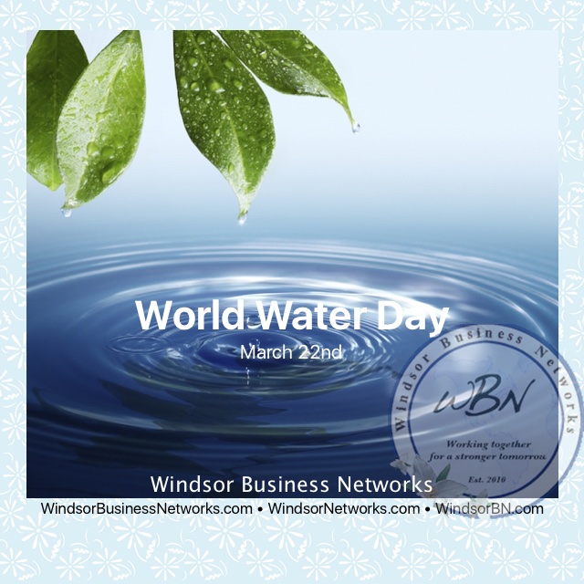 World Water Day March 22nd
