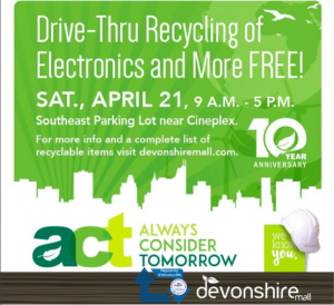 ACT Recycling at Devonshire Mall