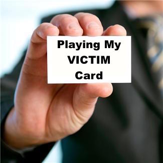 Playing My Victim Card