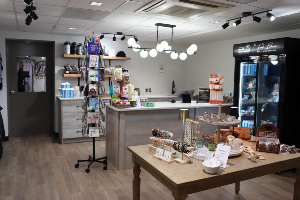 New and improved gift shop; Gerry Gulliver’s Gifts.