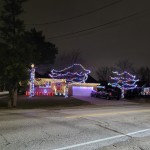 Holiday Lights 2022. 4466 Grand Marais E., Windsor, Ontario.