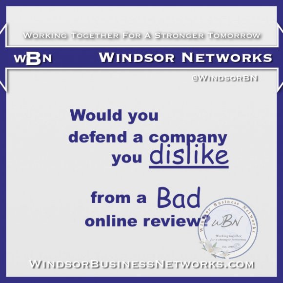 Defend a company you dislike